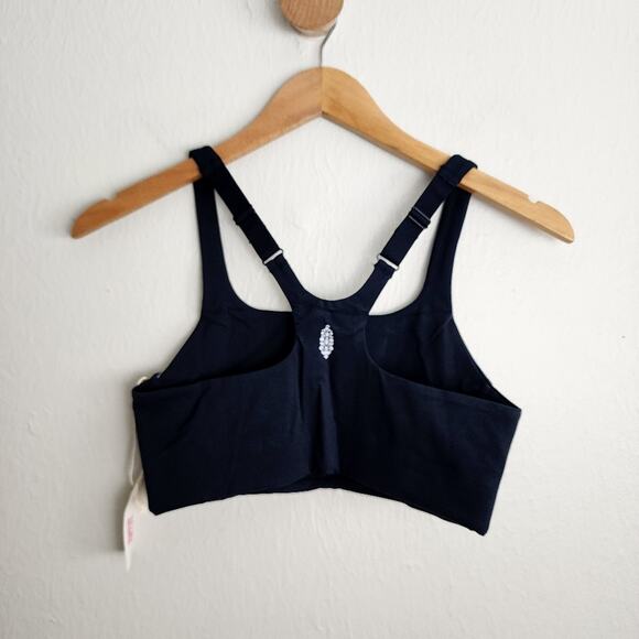 NEW Free People Hatch Maternity Never Better Square Neck Sports Bra Black - Picture 14 of 16